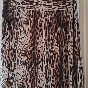 INC International Concepts Leopard Print Blouse